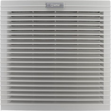 LETTEL - Grille de ventilation 325x325 et filtre pour armoire électrique - GTA-291-FF (1/2)