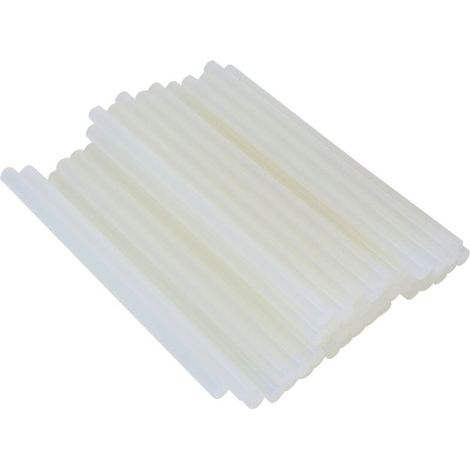 50 bâtons de colle thermofusible écologiques à haute viscosité EVA pour bricolage, 11 × 220 mm, transparents, pour pistolets à colle de plus de 60 W.- (1/5)