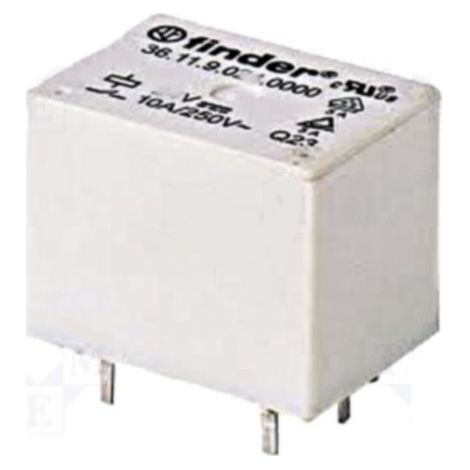 RELE FINDER 3Vdc 1Cto Conmutado 10A/250Vac 36119003.4011