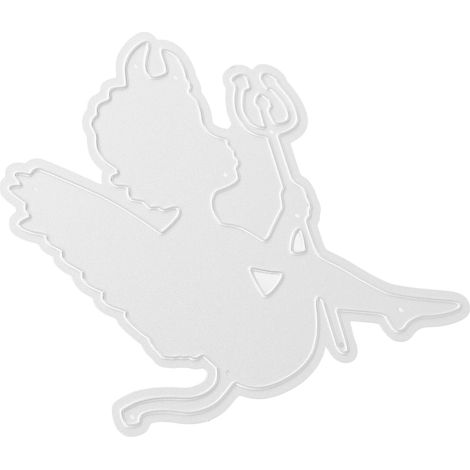Matrice de découpe en métal « Ange » pour scrapbooking et loisirs créatifs : pochoir à gaufrer pour la création de cartes et autres loisirs créatifs. (1/5)