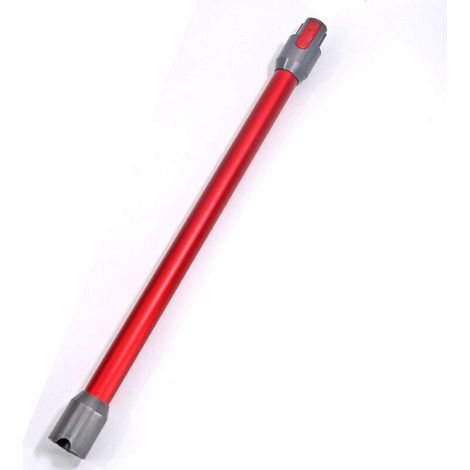 Teleskoprohr, starre Stangenverlängerung, kompatibel mit Dyson V11, V10, V15, V8 und V7, 73 cm Länge, Schnellverschlussrohr – Rot