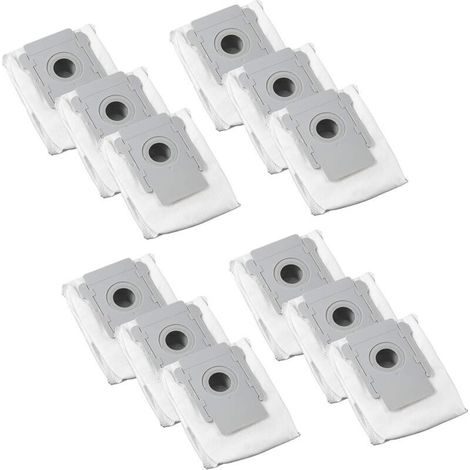 Pack De 12 Sacs Anti-Poussière De Remplacement Pour Robots Aspirateurs Irobot Roomba I3+ I4+ I6+ I7 I7+ S9 S9+ Et Base Clean (1/4)