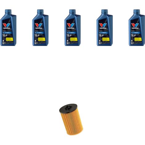 Kit filtro olio e 5L compatibile con Seat Leon III 2.0 TDI 130kw Dal 2016 (1/3)