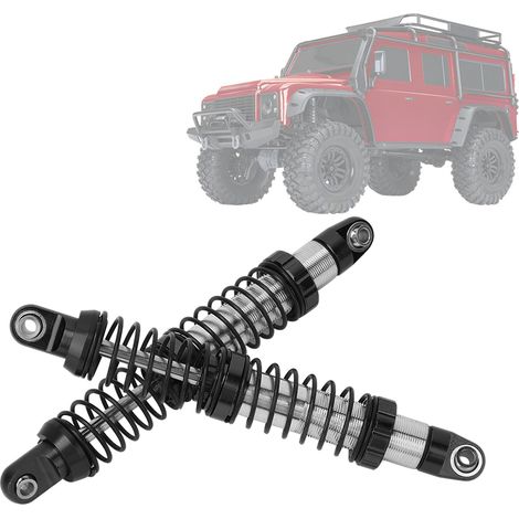 Amortisseur double ressort 102mm pour Traxxas TRX-4, pièce détachée RC B8260SBL noir (1/4)