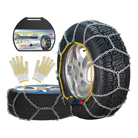 Chaine Neige 12mm Chaîne de Traction Universelle de Secours Pour Voitures Pickups et SUV (HKN 130) (1/5)