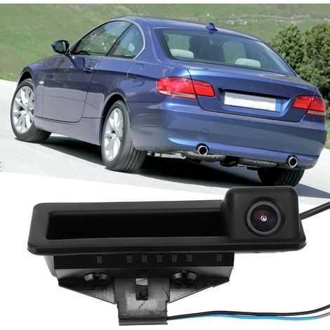 Caméra de recul mini IP66 DC12V pour poignée de coffre de voiture, vision à 170°, compatible avec les BMW Série 3 E90, E91, E92 et E93. (1/5)