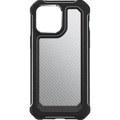 Protezione completa a 360 gradi per iPhone 14 Pro, resistenza alle cadute di livello militare, angoli rinforzati con imbottitura, custodia in pelle resistente con clip da cintura, comoda da usare in a