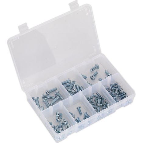 Sealey Socket Screw Assortment 108pc DIN 912 M5-M10 Button Head High Tensile 10.9 Metric AB053BH (1/5)