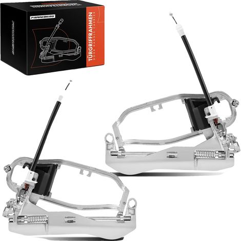 Soporte de manija de puerta, longitud 204 mm, compatible con el modelo SUV de lujo E53 (2000-2006), instalación en el eje trasero, números OEM: 51 22 8 243 635, 20 93 7684 (1/5)