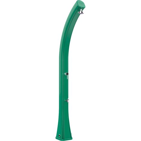 Doccia solare da giardino 44l miscelatore e lavapiedi arkema happy xl verde scuro (1/5)
