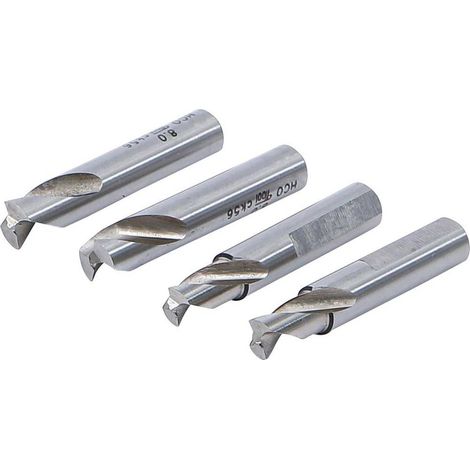Jeu de Fraises 4 pcs - Pour Art. 3205 - Acier, Précision et Durabilité, Pro - D-Work (1/5)