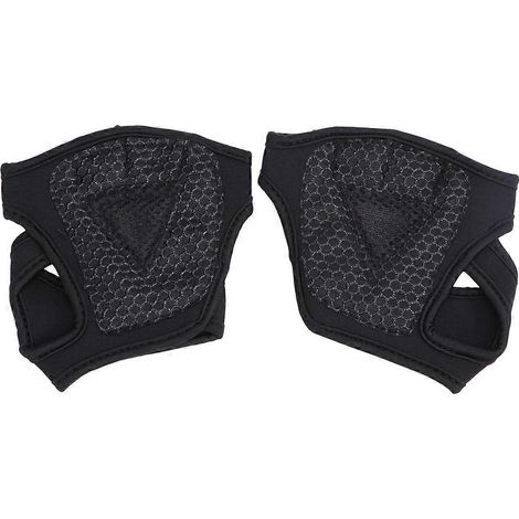 Gants de gym antidérapants pour sports de plein air, lot de 3, sans doigts, protection de la paume (1/5)