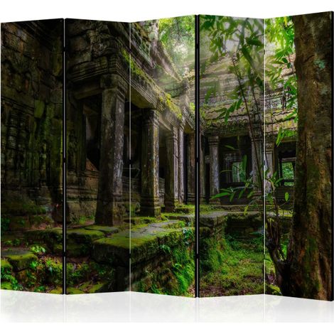 Paravent 5 Volets "Preah Khan" 172x225cm (1/2)