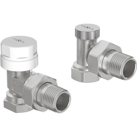 Mexen Heizkörperventile, Winkel, Nickel - W913-012-01 (1/2)