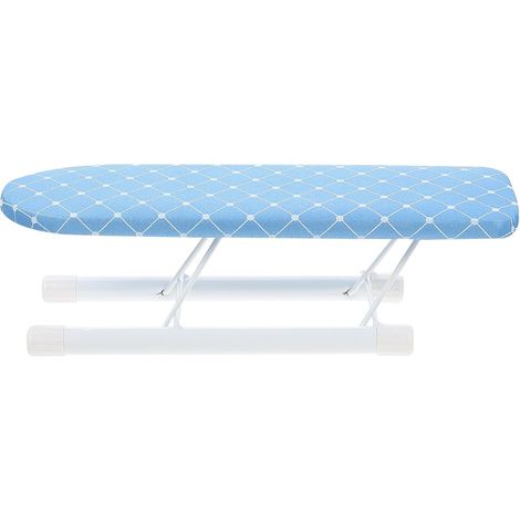Mini Table à Repasser Pliable Plaque en Fer et Housse en Tissu, Planche à Repasser les Manches pour Usage Domestique et Couture (1/5)