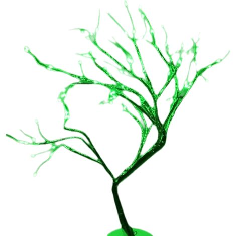Lampe pour bonsaï 108 LED à branches scintillantes, fonctionne sur piles et USB (1/5)
