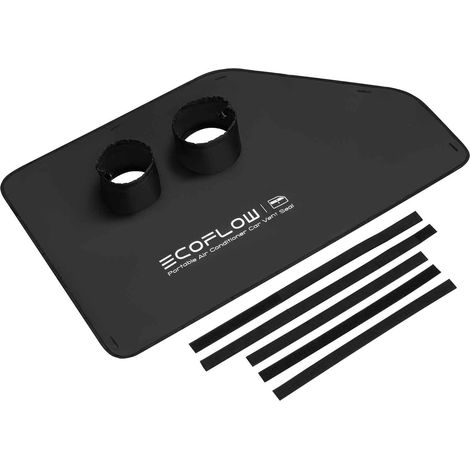 Ecoflow – Cache fenêtre pour voiture – Accessoire de climatiseur mobile – Dimensions 650 x 1060 mm – Installation magnétique rapide – Imperméable et isolant thermique