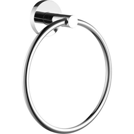 Porte-serviettes en acier inoxydable, accessoire de salle de bain, lot de 1