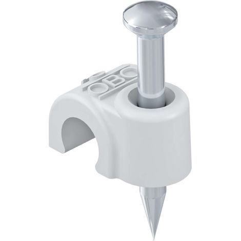 OBO Bettermann Vertr Iso-Nagel-Clip 6,0mm 2006 35 LGR 100 Stk