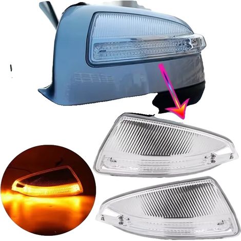 Luz de señalización LED, plástico resistente, 12,5 cm x 7 cm x 5 cm, compatible con furgonetas de lujo y vehículos de tamaño medio, 12 V (1/5)
