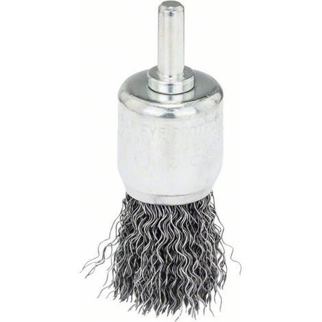 Bosch Pinselbürste für Bohrmaschinen, gewellter Draht, 25 mm (1/4)