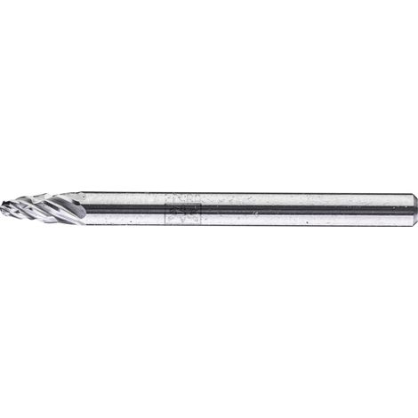 PFERD TOOLS Hartmetall Hochleistungsfrässtift ALLROUND Rundbogen RBF Ø03x07mm Schaft-Ø 3mm universal grob (1/3)