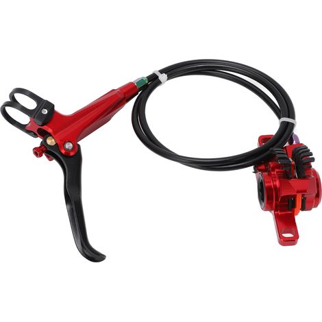 MEIJUN Hydraulischer Scheibenbremssattel für Mountainbikes, Rot (1/5)
