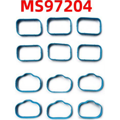 Jeu de 12 joints de collecteur d'admission en silicone pour Chrysler, Dodge, Jeep et Volkswagen MS97204 (1/5)