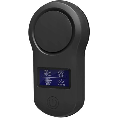 Répulsif à ultrasons pour souris, martres, moustiques, rongeurs. Protection jusqu'à 150 mètres carrés BG-305 Noir (1/5)