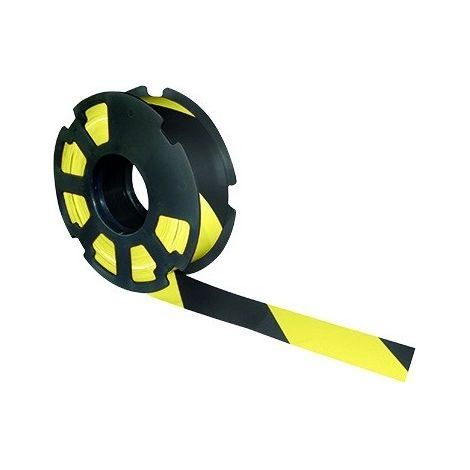 SOFOP TALIAPLAST - Ruban "RUBAPLAST" noir jaune 500mx50mm