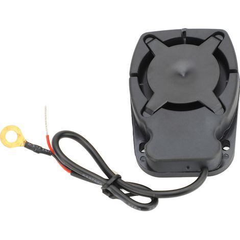 Alarme sonore électronique, sirène à tonalité forte 12V, maximum 120db, pour la sécurité d'usine, moto, voiture (1/5)