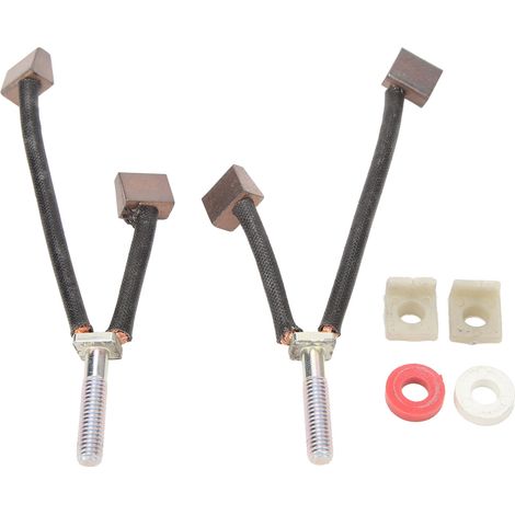 Jeu de balais de charbon moteur ATV, puissance accrue, vitesse améliorée, compatible treuils 2000 à 5000 lb, kit de rechange carbone haute performance (1/5)
