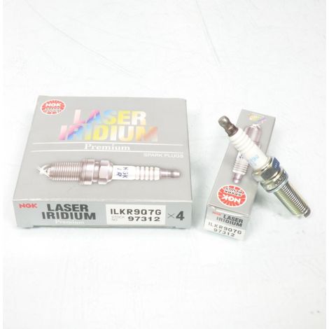 Bougie d'allumage NGK pour Auto ILKR9Q7G / 97312 / Par 4 Neuf (1/3)