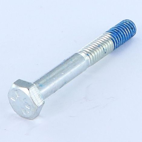 Corps de boulon filetage partiel Tête hexagonale TH M6X45 Classe 8.8 Acier zingué Frein filet-1 pièce
