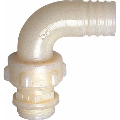 RACCORDO CURVO 1"1/4 X 40 NYLON "BUCCHI"