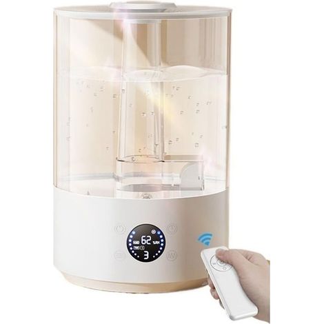 Humidificateur Humidificateur d'air 7,8 l, silencieux, for chambre à coucher, chambre d'hiver, Volume de brouillard, Purification de l'air for bureau (1/5)