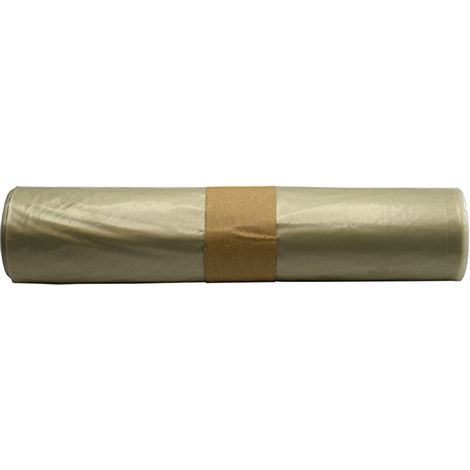 6 PZ SACCHI PER SPAZZATURA- Ambra trasp.  cm 90 x 120- senza- pezzi 1