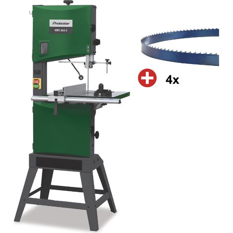 Pack scie à ruban verticale bois HBS361-2 avec 5 lames de scie Holzstar PACK HBS361-2 (1/3)