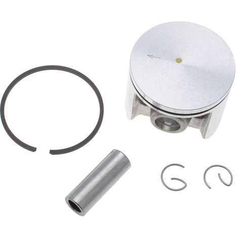 Jardiaffaires – Piston complet 48mm pour tronçonneuse Jonsered 625 – Remplacement direct – Segment et clips inclus – Pour cylindrée 50cc (1/4)