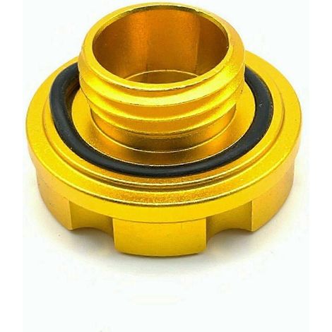 Bouchon de réservoir d'essence en aluminium argenté pour Honda Spoon Civic 4 portes 8e génération Jazz, Acura Integra SI, CRX S2000... Moteurs de course (1/5)