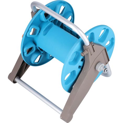 Support de tuyau d'arrosage G1/2 pour tuyau de 30 m, chariot de rangement et outil de lavage de voiture. (1/5)