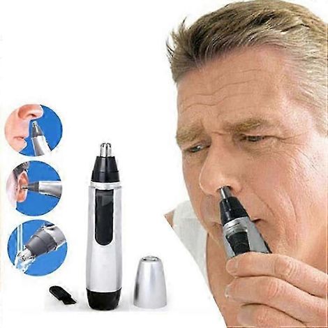 Tondeuse à poils de nez, d'oreilles et d'oreilles (1 pièce), pour une hygiène personnelle optimale. (1/3)