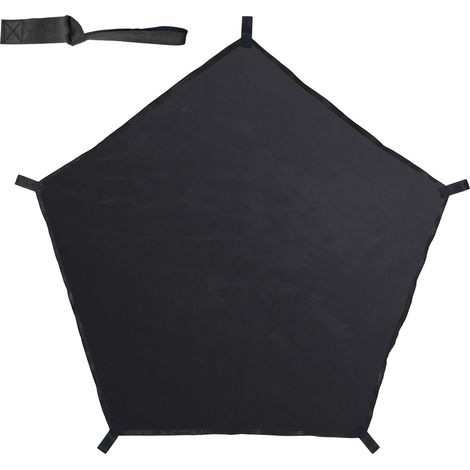 Hamac d'escalade pour dôme, accessoire pour l'escalade de dômes, hamac adapté à l'escalade de dômes de 3 m (10 pi), charge admissible de 159 kg (350 lb), hamac de structure de jeux pentagonale pour l' (1/5)