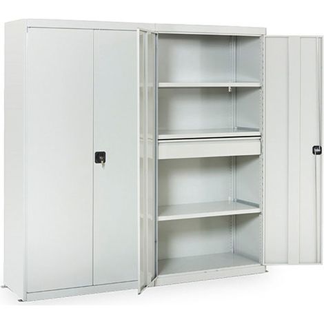 Rayonnage vertical 1 cotés - Élément suivant - 2500x1500x600mm - Utilisable uniquement avec un module de départ - RAY/ARMOIRE/S