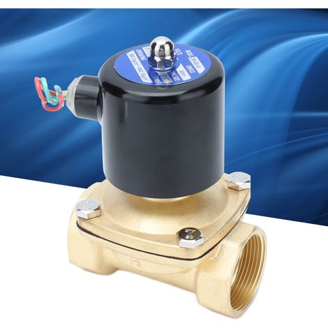 Magnetventil 2W-400-40 (Wasserventil), normalerweise geschlossen, 220 V Wechselstrom (1/5)