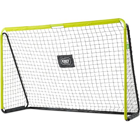EXIT Tempo Steel Football Goal 8x5.3ft – Green/black