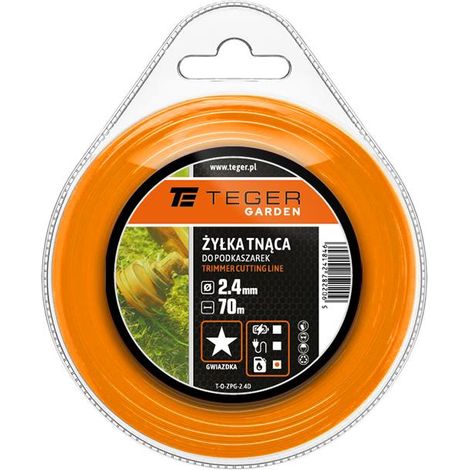 Filo da taglio per decespugliatore / Stella / 2,4 mm / 70 m / teger (1/3)