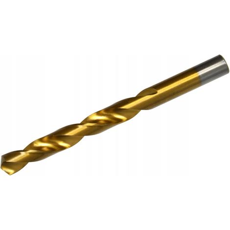 Geko Broca estándar HSS 12 mm metálica con recubrimiento de titanio (1/3)