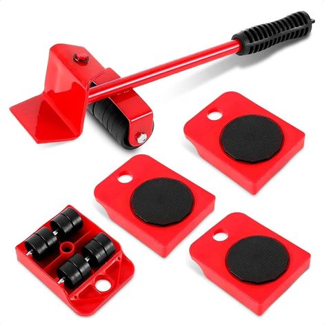 Kit d'outils pour soulever des meubles, pour une utilisation pratique en entretien, réparation et bricolage.-AquaForge (1/5)