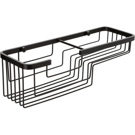 Accesorio de baño Tatay rectangular aluminio resistente al óxido 37x12x11.3 cm (1/3)